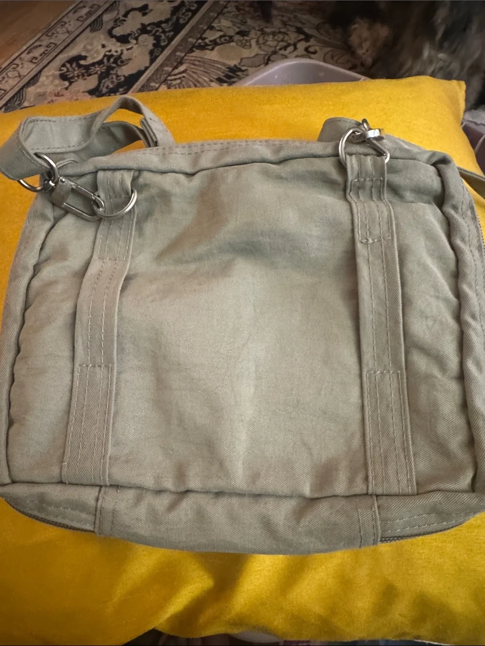 Baggallini Men's Messenger Bag - Sage Green